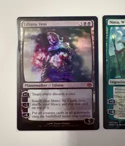 Magic The Gathering Planeswalkers Card Lot. Liliana Vess Promo Foils. - Image 3
