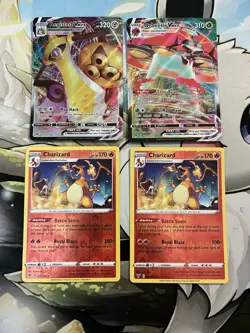 Pokemon TCG Vivid Voltage Lot Of 12 Cards That Come In Mini Album. Vmax V ++ - Image 1