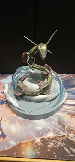 2019 Pokemon Hidden Fates Shiny Rayquaza Card Holder Figure - Image 2