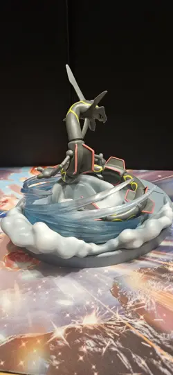 2019 Pokemon Hidden Fates Shiny Rayquaza Card Holder Figure - Image 4