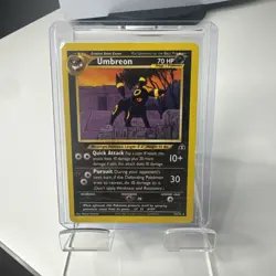 Pokemon TCG Umbreon Card Neo Discovery 32/75 Unlimited Edition, Regular Rare - Image 1