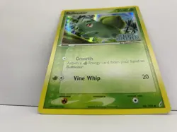 Bulbasaur 46/100 EX Crystal Guardians Stamped Reverse Holo Pokemon TCG Card NM - Image 2