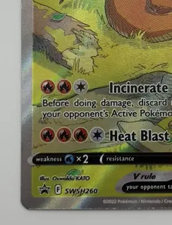 Charizard V - SWSH260 SWSH: Sword & Shield Promo Cards Holo Pokemon TCG LP - Image 5