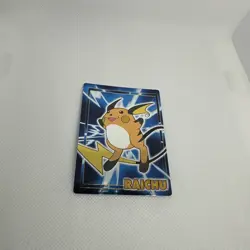 POKEMON CARD JAPANESE RAICHU HOLO FOIL MEIJI EMBOSSED GET CARD 🔥 - Image 2