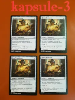 4x Hero's Heirloom | Dominaria United | MTG Magic Cards - Image 1