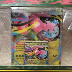 Mega Venusaur EX Promo Jumbo Card and Small Regular Card Collection Box - Image 1