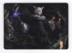 Y'shtola, Night's Blessed Art Card (Gold Stamped) MTG Art Series: FINAL FANTASY - Image 1