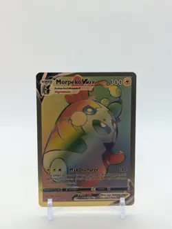 MORPEKO VMAX 204/202??GOLD FOIL Custom Card??Rainbow??Sword & Shield??Pokemon?? - Image 1