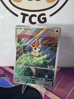 Victini 208 SV Scarlet & Violet Promo Holo Illustration Card Rare Collection - Image 2