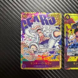 One Piece Card Monkey D Luffy OP05-119 OP10-118 Special Parallel Japanese - Image 3