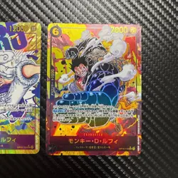 One Piece Card Monkey D Luffy OP05-119 OP10-118 Special Parallel Japanese - Image 4
