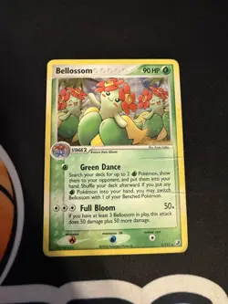 Bellossom 3/115 - EX Unseen Forces - Reverse Holo - 2005 Pokemon Card - DMG - Image 1