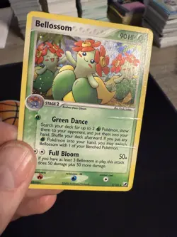 Bellossom 3/115 - EX Unseen Forces - Reverse Holo - 2005 Pokemon Card - DMG - Image 2