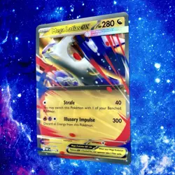 Oversized MEGA LATIAS EX Card • LENTICULAR 011 • Pokemon Mega Evolution PROMO - Image 2