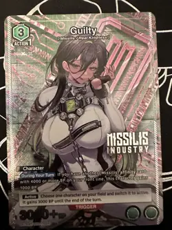 Guilty 094 U* GODDESS OF VICTORY NIKKE Union Arena English Card - Image 1