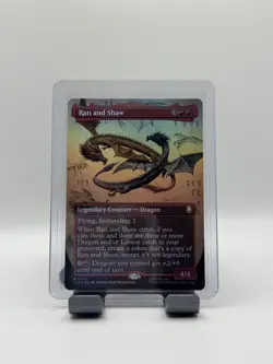 MTG, Ran and Shaw FOIL Borderless Avatar: the Last Airbender 325 NM - Image 1