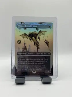 MTG, Momo, Friendly Flier FOIL Borderless $3 ORDER MIN Avatar The Last Airbender - Image 1