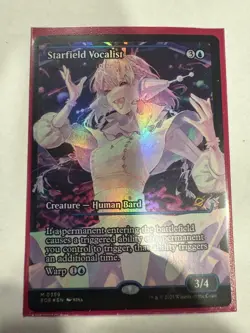 Starfield Vocalist - Edge of Eternities 359 Showcase Foil Magic: The Gathering - Image 1