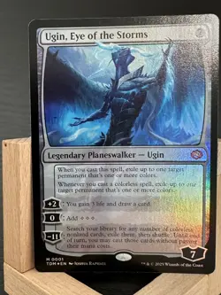 Ugin, Eye of the Storms Foil Tarkir: Dragonstorm NM MTG - Image 1