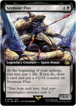 Seymour Flux (Extended Art) - 0452 - Final Fantasy - MTG - NM/M - Image 1