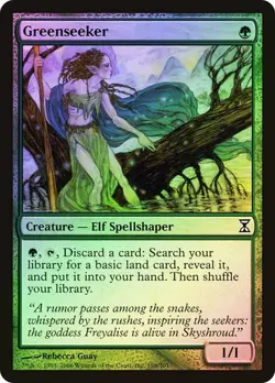 Time Spiral MTG Foil Greenseeker Magic - Image 1