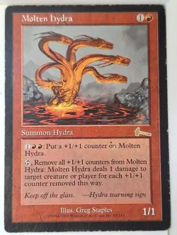 Molten Hydra - Urza's Legacy - Magic the Gathering MTG Nice! - Image 1