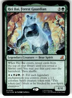 Hei Bai, Forest Guardian M Avatar: The Last Airbender: Eternal-Legal 139 NM Foil - Image 1