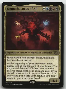 Omnath, Locus of All R March of the Machine 249 LP - Image 1