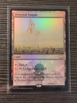 Deserted Temple Modern Horizons 3 Foil - Image 1