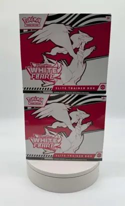 Pokemon (Lot of 2) White Flare Elite Trainer Box Exclusive SV: White Flare (WHT) - Image 1