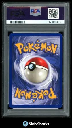 1999 POKEMON FOSSIL 1ST EDITION #47/62 GEODUDE PSA 7 - Image 2