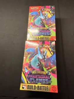 Pokemon TCG: Phantasmal Flames Build and Battle Box Sealed - Image 1