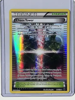 Pokemon TCG Chaos Tower Fates Collide 94/124 Reverse Holo Uncommon - Image 1