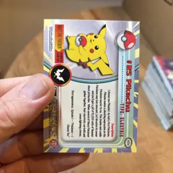 2000 Topps Pikachu #25 Foil NM+ Sharp! Rare - I Combine Ship On All Pokemon - Image 2