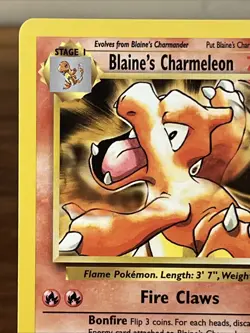 2000 Pokemon Gym Challenge Blaine's Charmeleon #31/132 NM - Image 5
