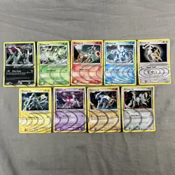 Pokemon TCG - Platinum Arceus- Arceus AR1-AR9 - Complete Ripple Set - Image 1