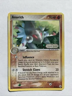 Pokemon Anorith TCG 29/92 EX Legend Maker Holo Stamped 2006 - Image 1