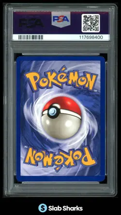 1999 POKEMON FOSSIL 1ST EDITION #51/62 KRABBY PSA 8 - Image 2