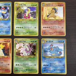 Typhlosion Feraligatr Meganium Neo Premium File set 9 Japanese Pokemon(B rank) - Image 3