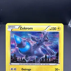 ZEKROM 51/113 LEGENDARY TREASURES HOLO RARE POKEMON TCG NM - Image 3