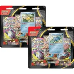 Pokemon TCG Mega Evolution 3-Pack Blister Set of 2 Psyduck and Golduck Sealed - Image 1