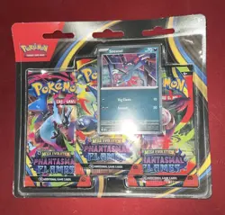Pokemon Phantasmal Flames 3 Pack Booster In hand Fast Shipping - Image 1