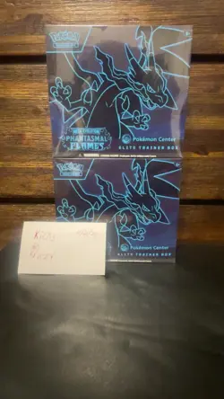 Phantasmal Flames Pokemon Center ETB Sealed SHIPS ASAP - Image 1