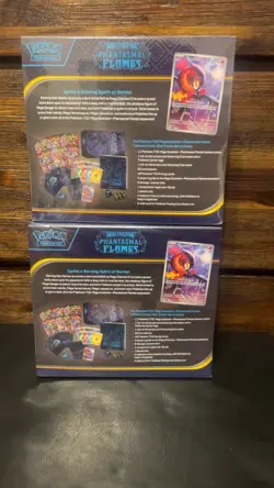 Phantasmal Flames Pokemon Center ETB Sealed SHIPS ASAP - Image 3