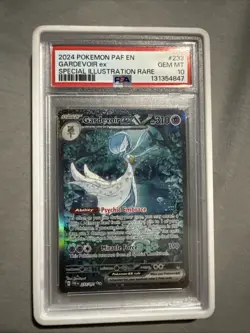 Pokemon TCG Gardevoir EX Special Illustration Rare PSA 10, Paldean Fates - Image 1