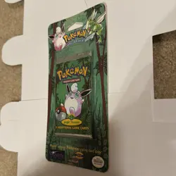 1999 Wizards Of The Coast Pokemon Jungle Blister Pack Wigglytuff Art SEALED NEW - Image 4