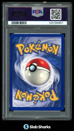 1999 POKEMON SET 1ST EDITION #93/102 GUST OF WIND PSA 7 - Image 2