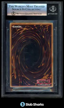 2011 YU-GI-OH! LEGENDARY COLLECTION 2: 1ST EDITION CYBER END DRAGON SCR BGS 9 - Image 2