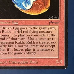 MtG Arabian Nights Edition: Rukh Egg (Standard Mana Symbol) - Set of 2 Cards - Image 4