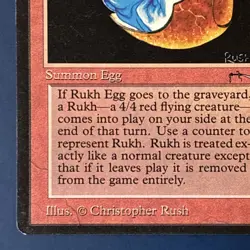 MtG Arabian Nights Edition: Rukh Egg (Standard Mana Symbol) - Set of 2 Cards - Image 5